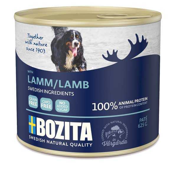 Bozita Kuzu Etli Yaş Köpek Maması 625 GR Ucuz Mama